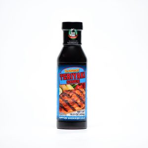 Bottle of teriyaki sauce
