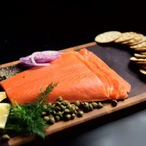 Kobe smoked salmon