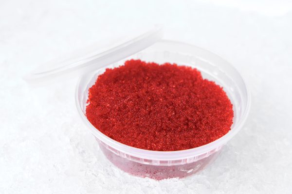 Red tobiko in package