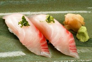 Tilapia sushi