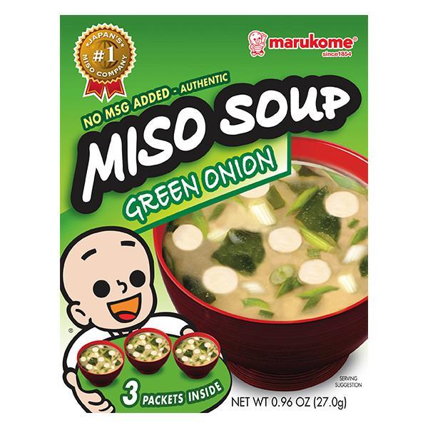 Buy Marukome Miso Soup Green Onion (3-pack) - Catalina Offshore - Online  Fish Market