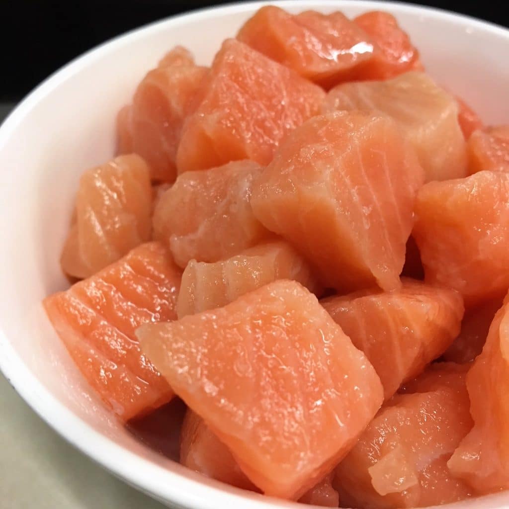 Buy Salmon Poke Pieces - Catalina Offshore - Online Fish Market